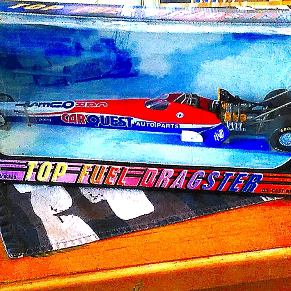 Antique toy car